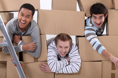 Unpacking boxes in a new Colliers Wood home
