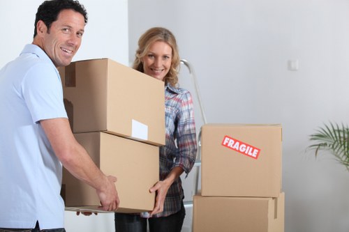Local removals van serving Colliers Wood homes and flats