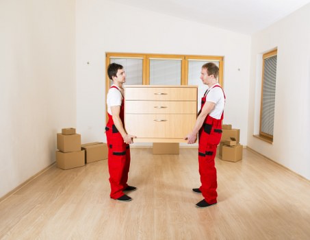 Van loading and transport service for local moves in Colliers Wood